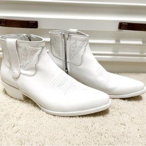 Anine Bing White Axel Boots